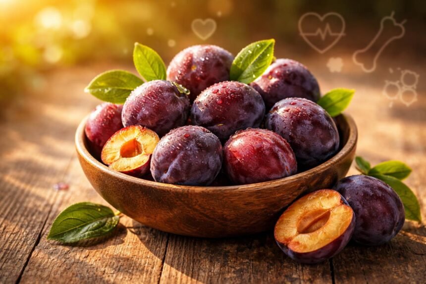 Szilva és egészség: értékes tápanyagok, emésztés és szívvédő kiemelt hatás.